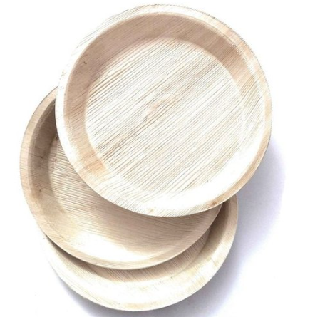 Round Areca Plate