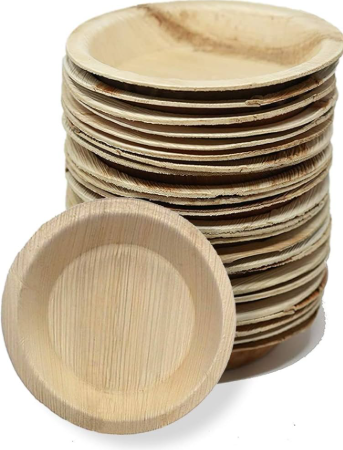 Areca Round Plates 25Pcs